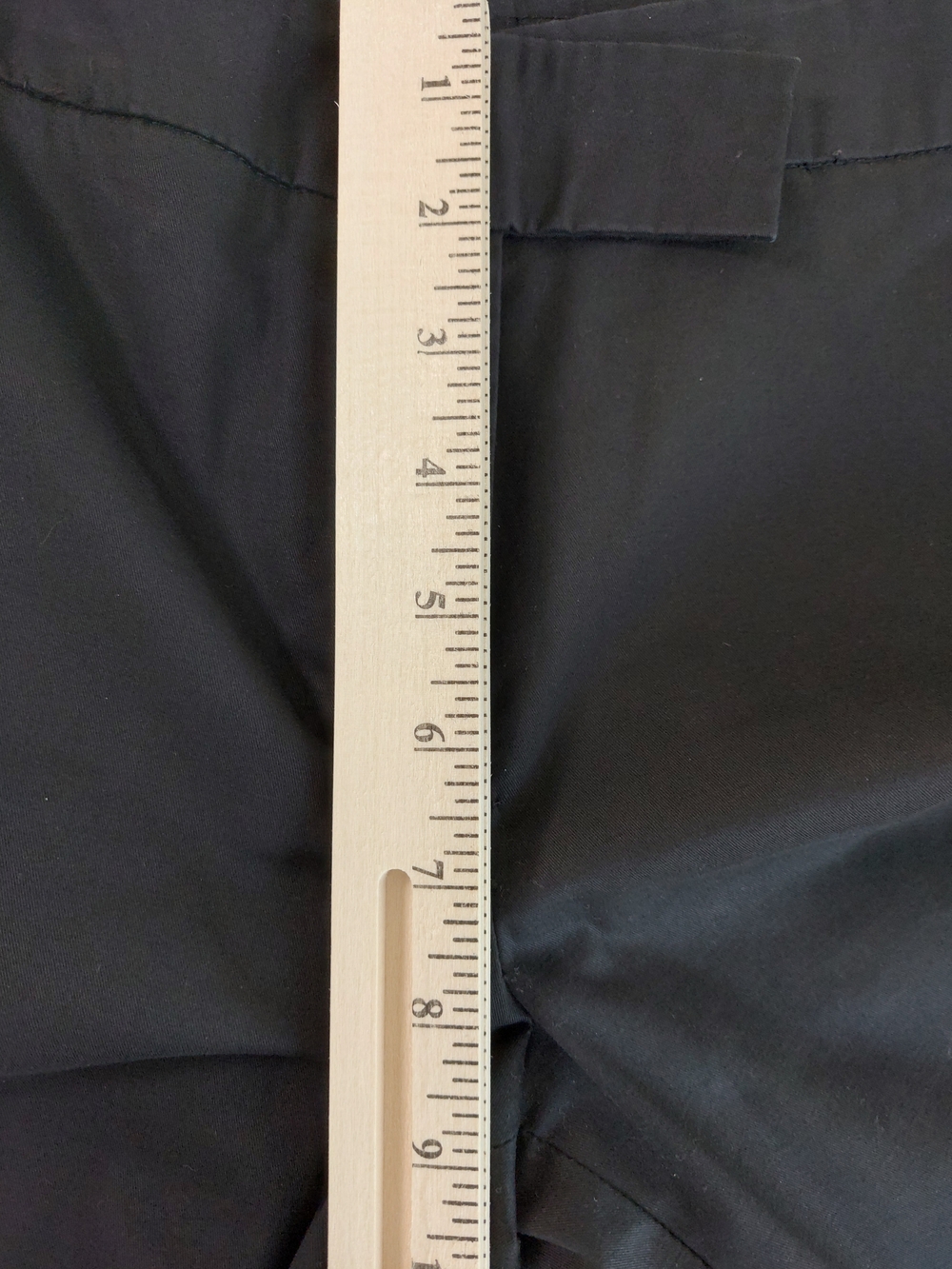 Jones New York Signature Black Stretch Bermuda Shorts Size 4 Minimalist Office - Picture 7 of 12